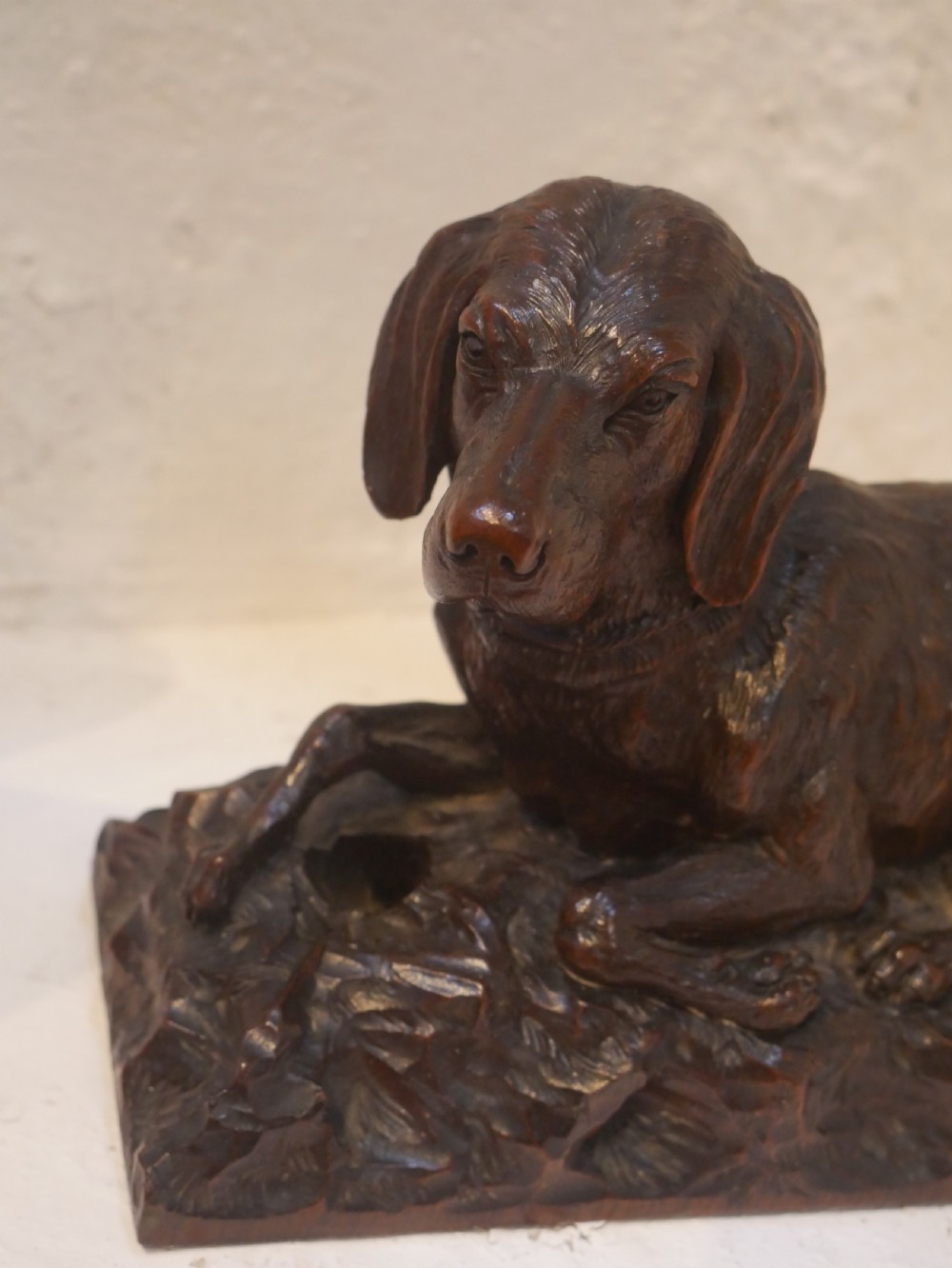 Black Forest Carved Dog View VII