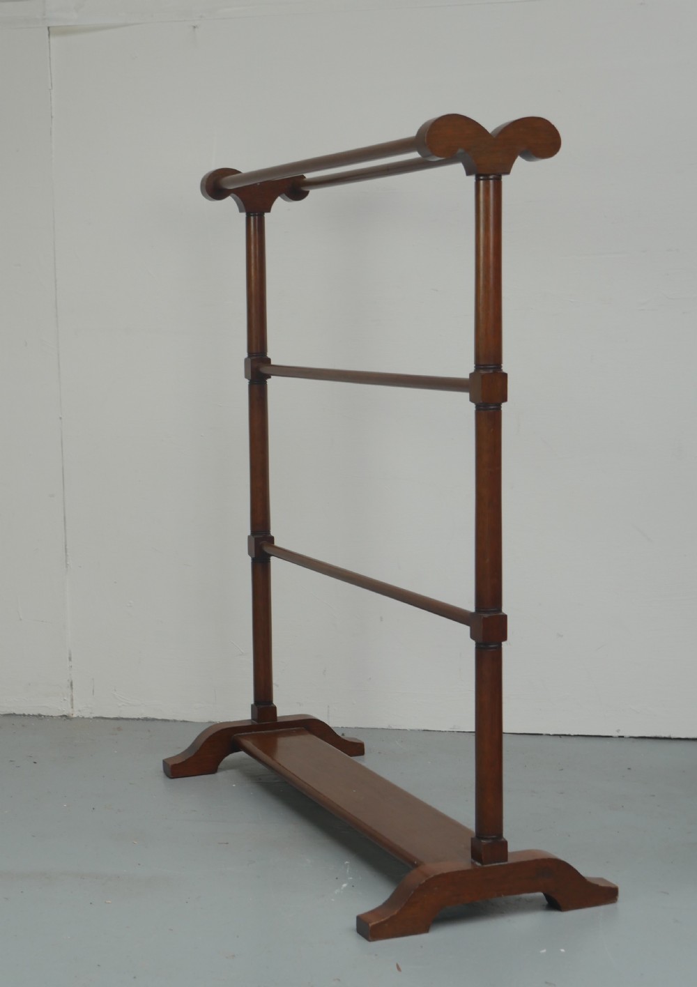 Large Mahogany Towel Rail