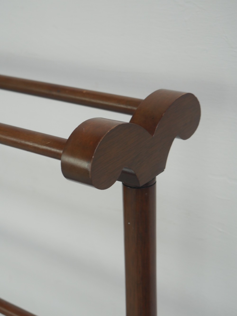 Large Mahogany Towel Rail View IV
