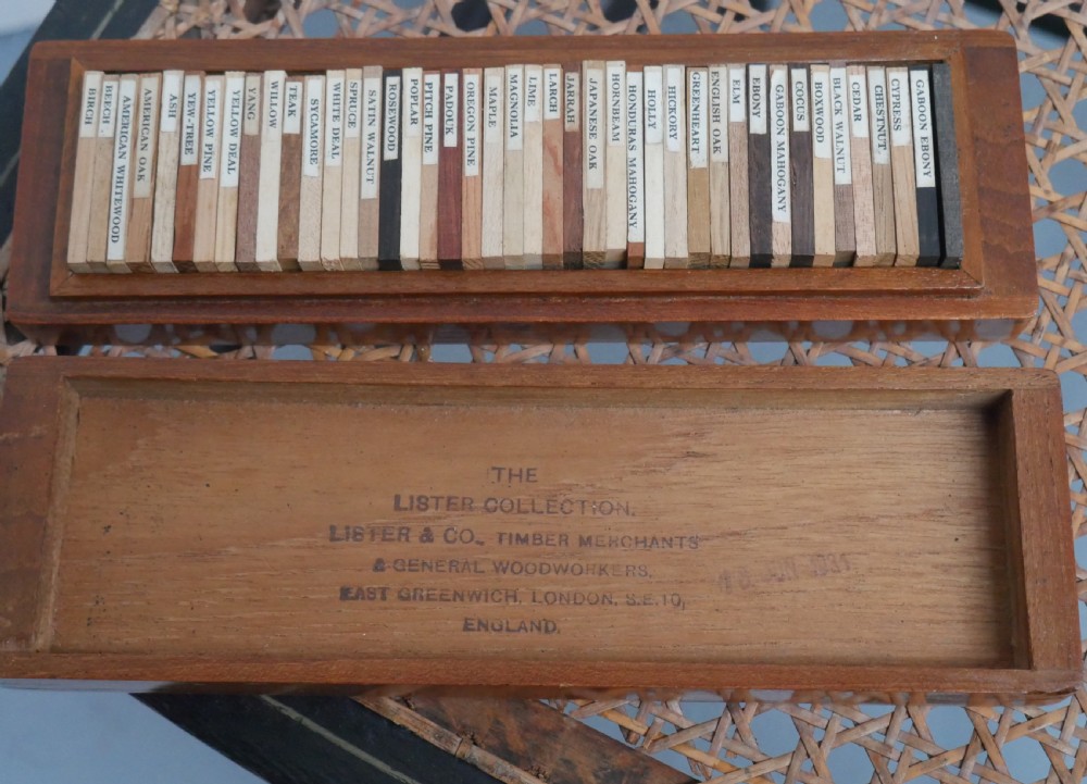 Timber Samples Lister Timber Merchants