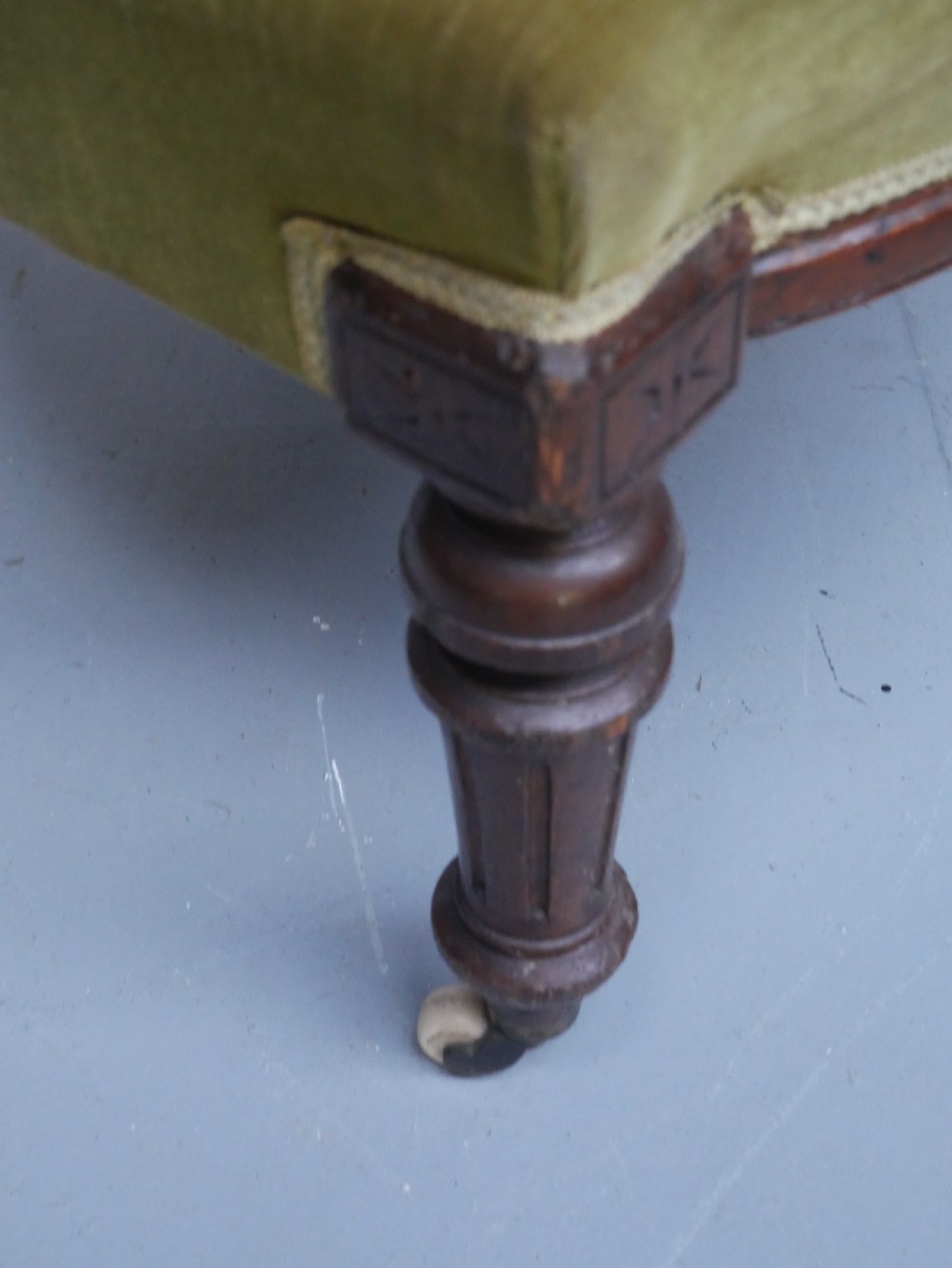 19thC Captains Desk Armchair View VIII