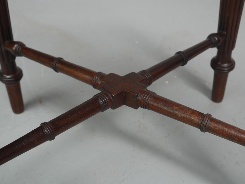 Regency period Stool Att. Gillows View IX