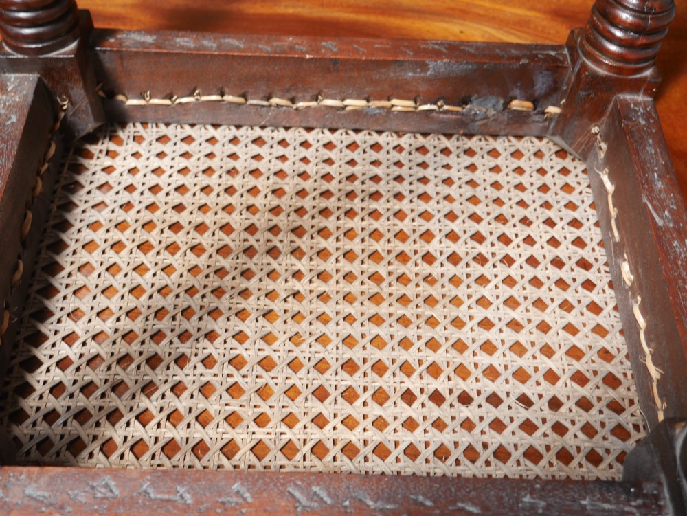 Regency period Stool Att. Gillows View VI