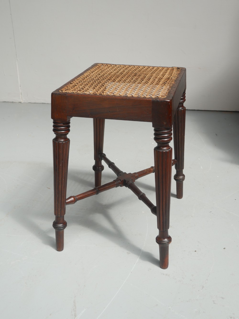 Regency period Stool Att. Gillows View VII