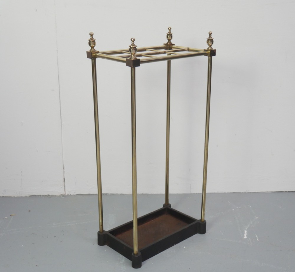 Neat Brass Umbrella Stand