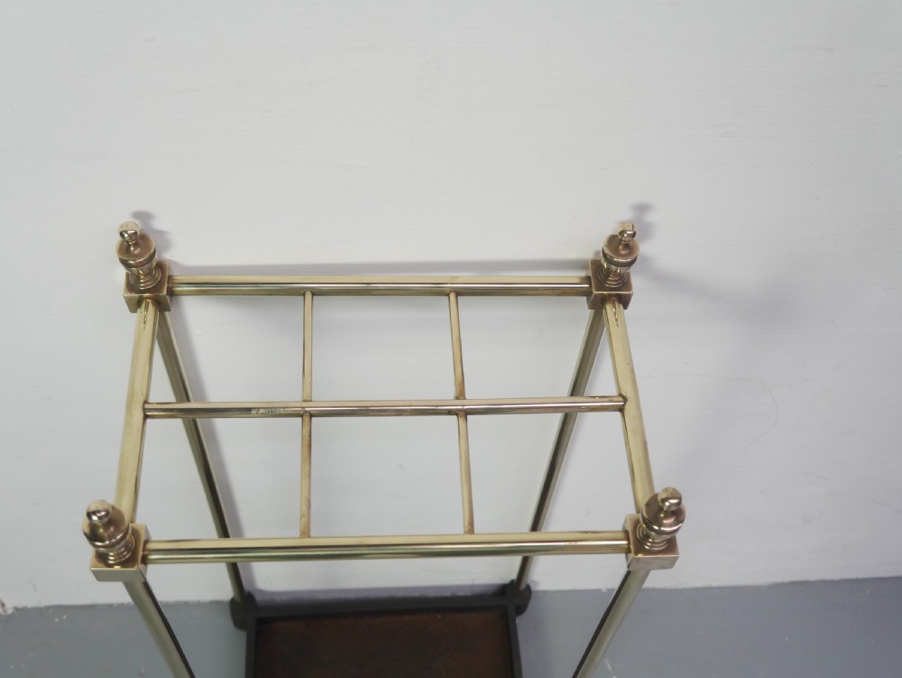 Neat Brass Umbrella Stand View II
