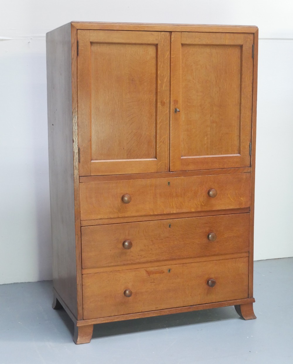 Oak Tallboy Att. to Heals View XVII