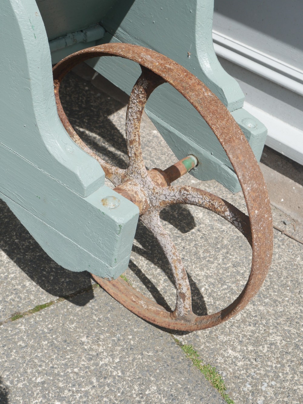 Original English Estate Wheelbarrow View II