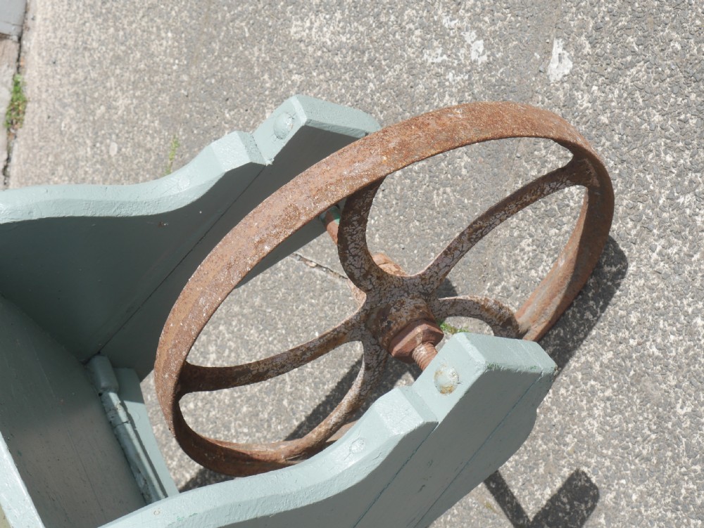 Original English Estate Wheelbarrow View IX