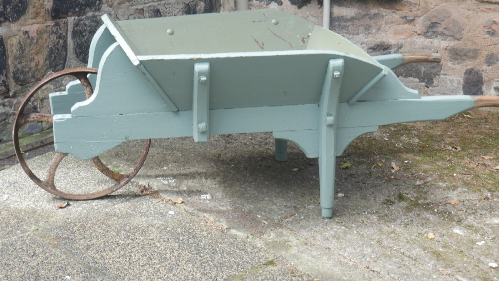 Original English Estate Wheelbarrow View XI