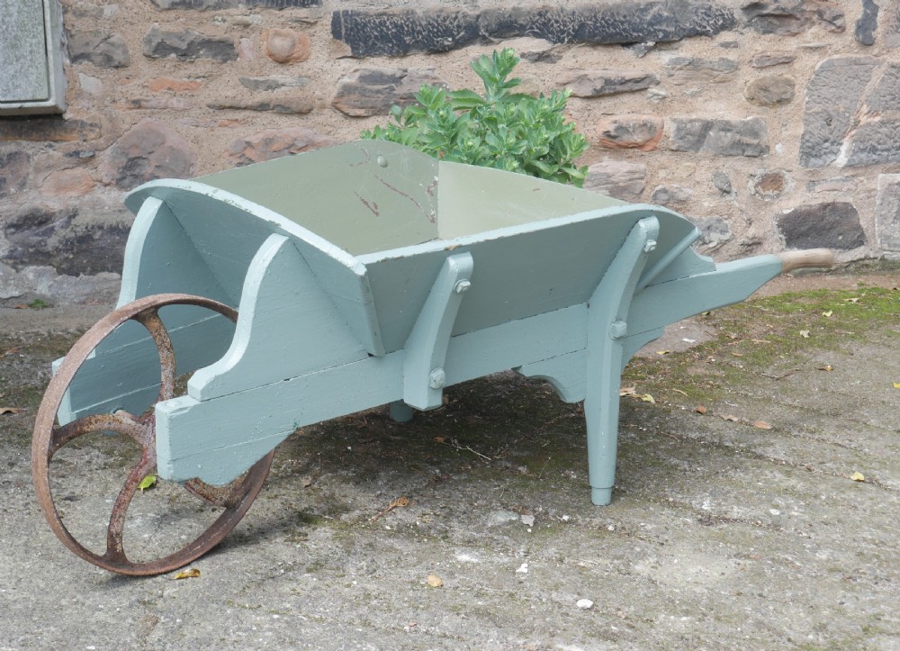 Original English Estate Wheelbarrow View XIV