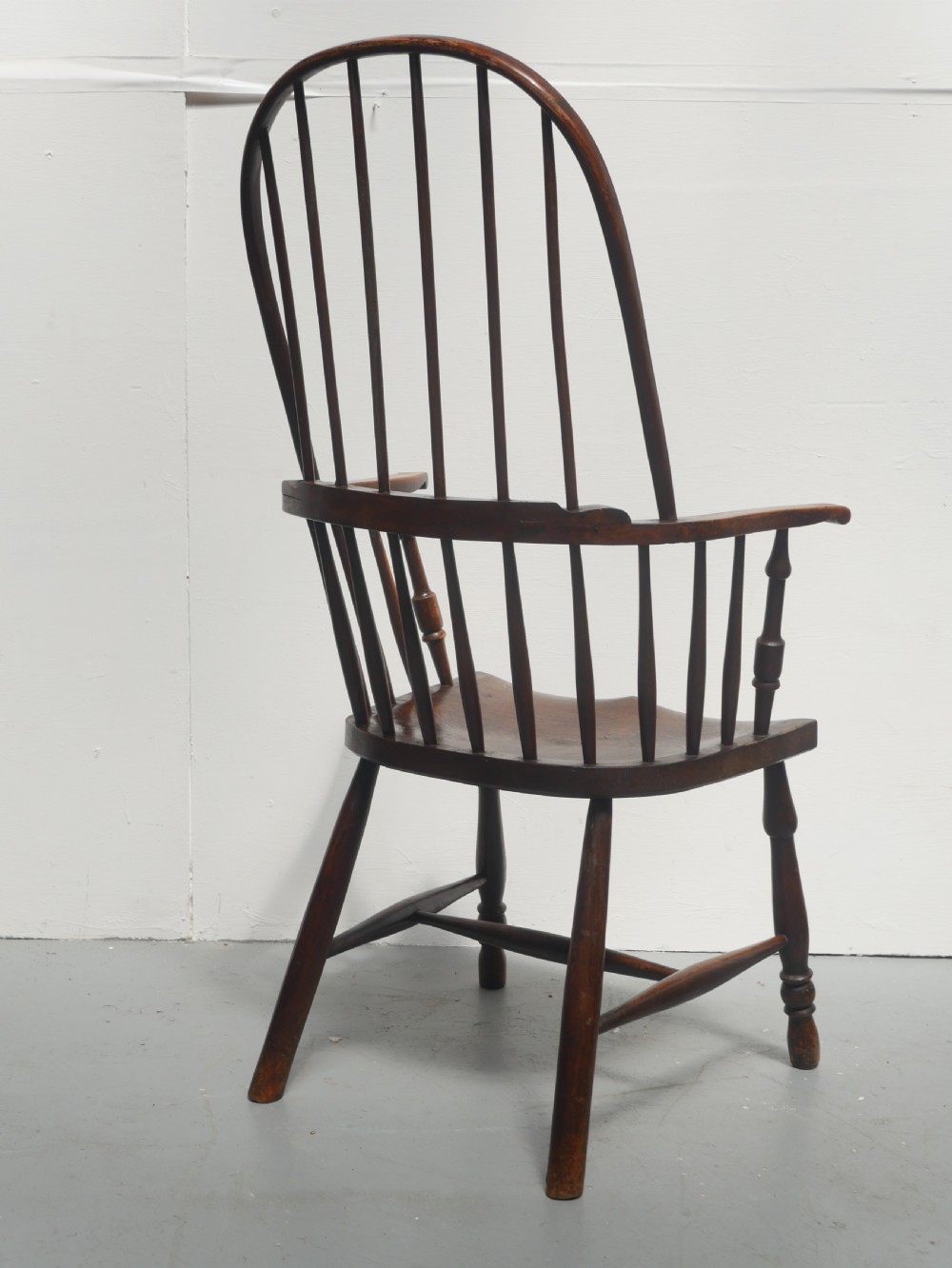 English 19thC Windsor Armchair View V