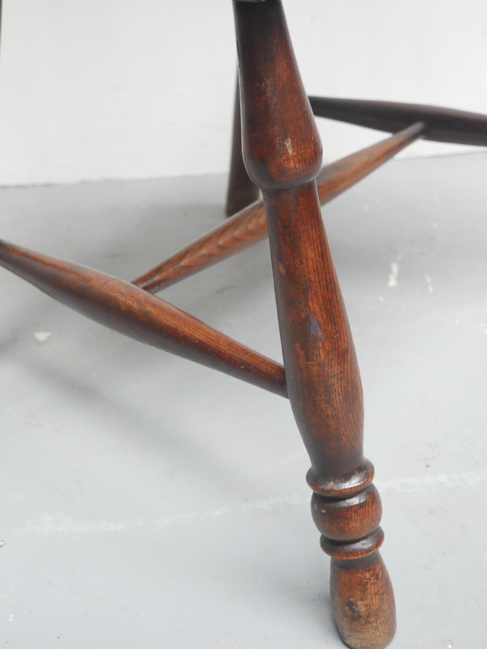 English 19thC Windsor Armchair View X