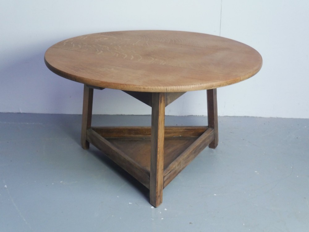1920s Oak Occasional Table