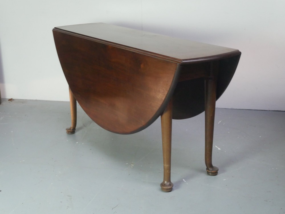 Large Cuban Mahogany Georgian Gate Leg Table View VII