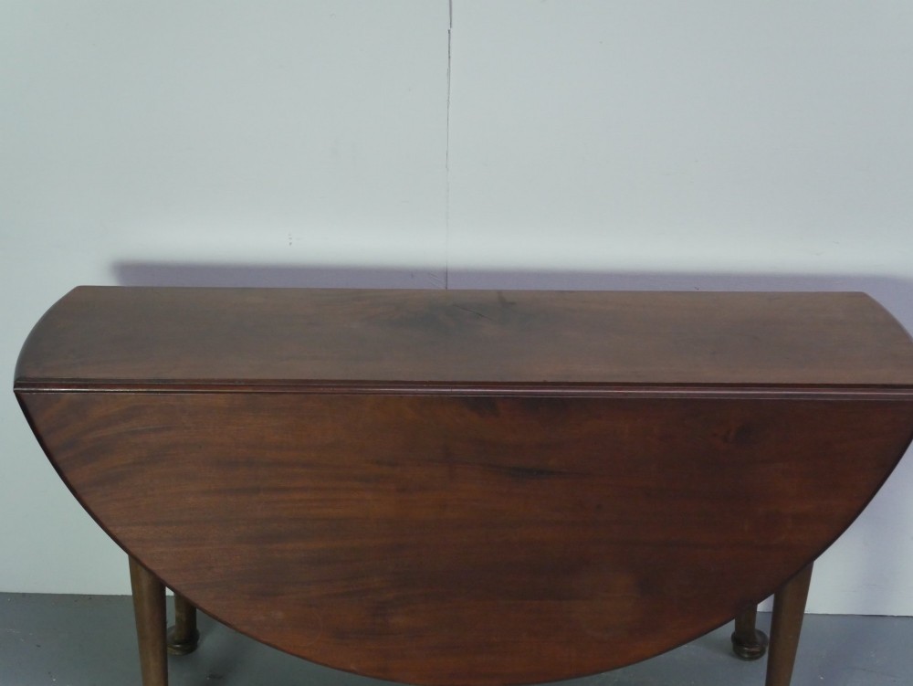 Large Cuban Mahogany Georgian Gate Leg Table View VIII