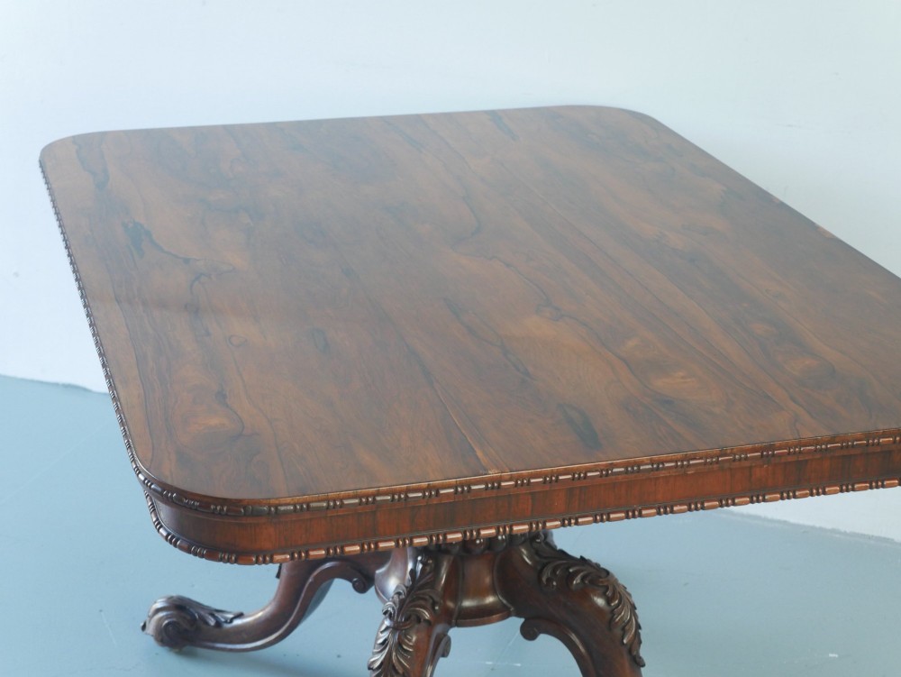 Regency Centre Table by Gillows Lancaster View VI