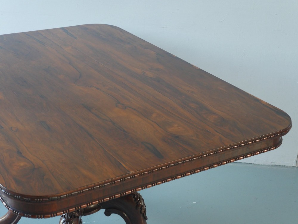 Regency Centre Table by Gillows Lancaster View X