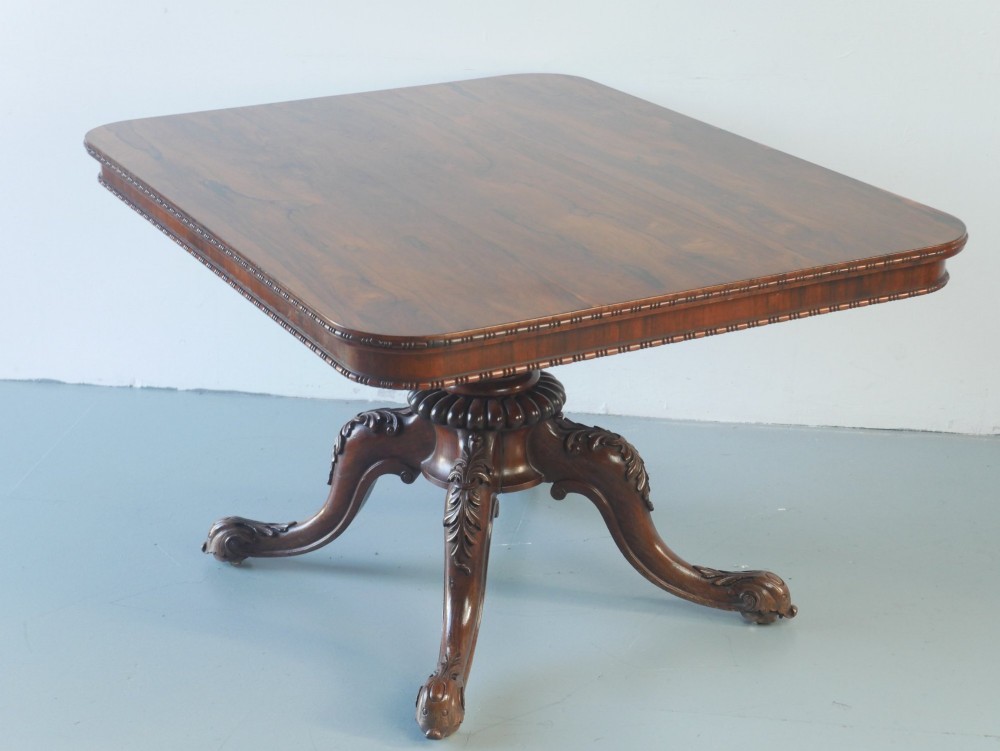 Regency Centre Table by Gillows Lancaster View XIII
