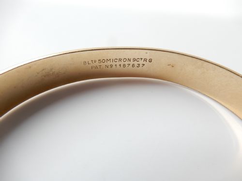 VINTAGE 9CT ROLLED GOLD BRACELET - ADDITIONAL PHOTO 5