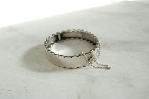 VICTORIAN STERLING SILVER AESTHETIC PERIOD BRACELET - ADDITIONAL PHOTO 3