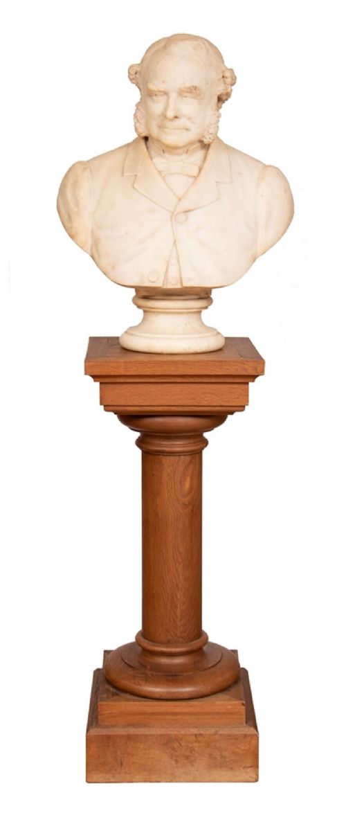 Period Marble Bust of Sir Thomas Spencer Wells