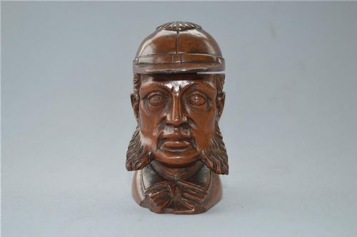 Antique Victorian Cricket Sculpture Inkwell