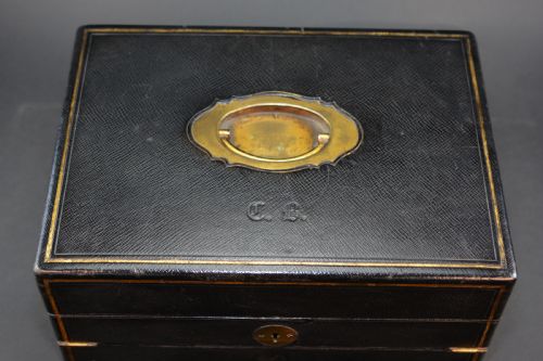 VICTORIAN WRITING BOX BY PF SHAFER OF 27 PICCADILLY LONDON - ADDITIONAL PHOTO 1
