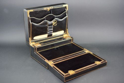 VICTORIAN WRITING BOX BY PF SHAFER OF 27 PICCADILLY LONDON - ADDITIONAL PHOTO 2