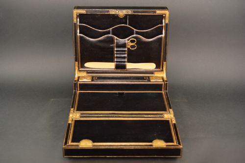VICTORIAN WRITING BOX BY PF SHAFER OF 27 PICCADILLY LONDON - ADDITIONAL PHOTO 4