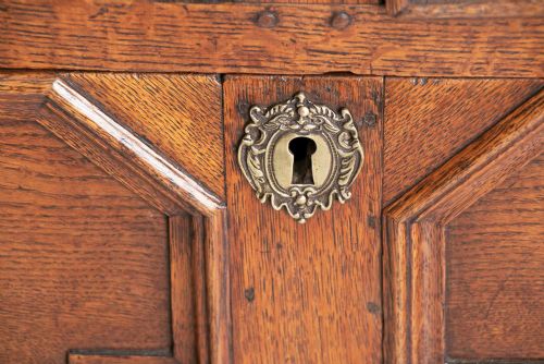 ANTIQUE ENGLISH WILLIAM AND MARY PERIOD OAK CHEST C1690 - ADDITIONAL PHOTO 2