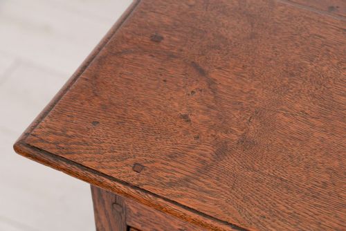 ANTIQUE ENGLISH WILLIAM AND MARY PERIOD OAK CHEST C1690 - ADDITIONAL PHOTO 8