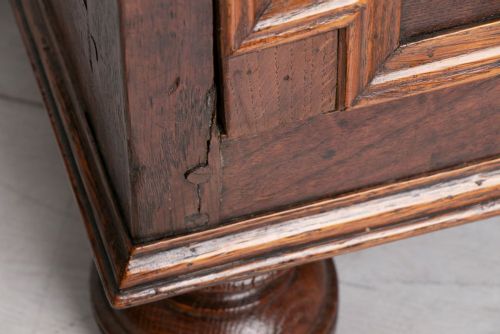 ANTIQUE ENGLISH WILLIAM AND MARY PERIOD OAK CHEST C1690 - ADDITIONAL PHOTO 14