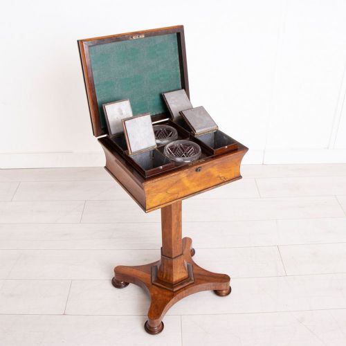 REGENCY ROSEWOOD TEAPOY C1820S - ADDITIONAL PHOTO 1