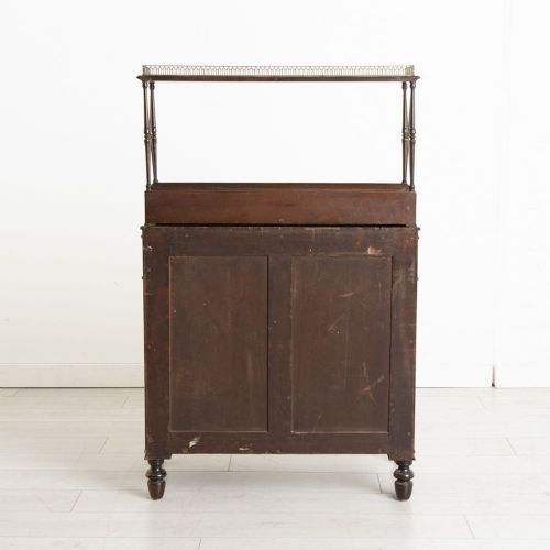 REGENCY ROSEWOOD SECRETAIRE CHIFFONIER 1810 - ADDITIONAL PHOTO 5
