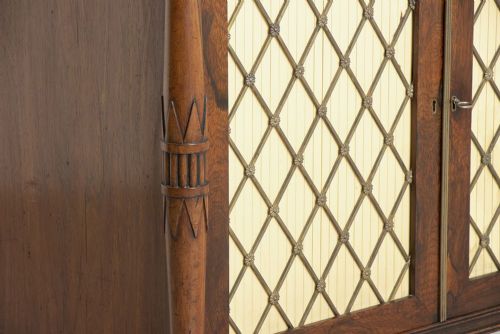 REGENCY ROSEWOOD SECRETAIRE CHIFFONIER 1810 - ADDITIONAL PHOTO 10