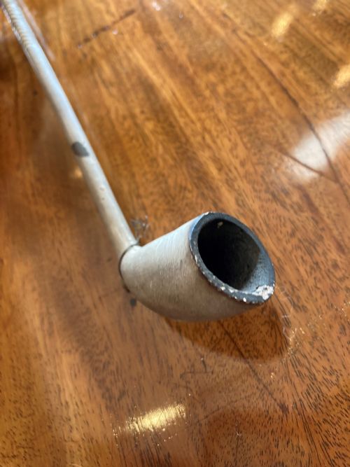 ANTIQUE CLAY CHURCHWARDEN PIPE WSOUTHORN CO BROSELEY - ADDITIONAL PHOTO 2