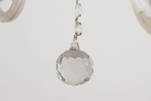 A 1920'S SWAN STYLE LARGE CHANDELIER - ADDITIONAL PHOTO 7