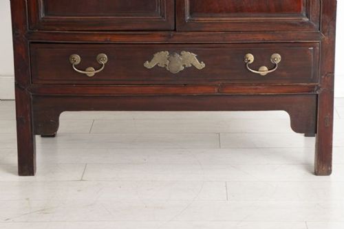 CHINESE LACQUERED PERIOD ORIGINAL STORAGE CABINET C1880S - ADDITIONAL PHOTO 5
