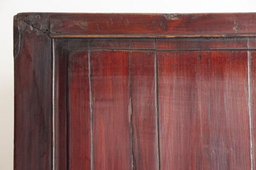 CHINESE LACQUERED PERIOD ORIGINAL STORAGE CABINET C1880S - ADDITIONAL PHOTO 9