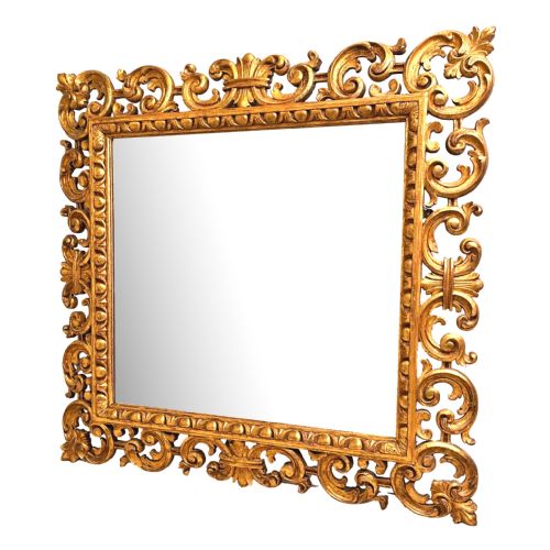 A DELIGHTFUL AND EXTREMELY ATTRACTIVE SUPERB QUALITY LATE 18TH CENTURY ITALIAN GILTWOOD WALL MIRROR - ADDITIONAL PHOTO 12