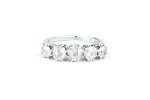 a old cut diamond ring 15cts - CATEGORY: ANTIQUE JEWELLERY - DATED 1920