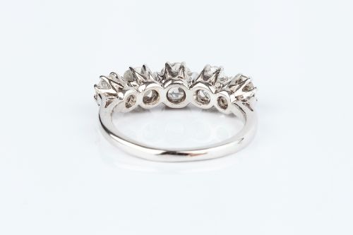 A OLD CUT DIAMOND RING 15CTS - ADDITIONAL PHOTO 3
