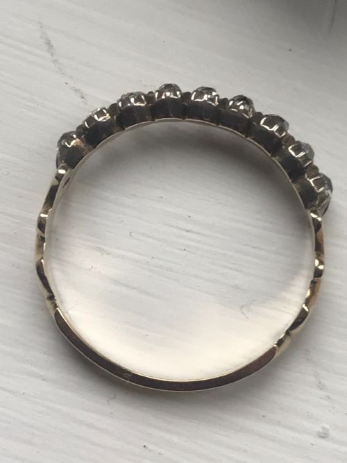 A GEORGIAN ETERNITY BAND - ADDITIONAL PHOTO 4