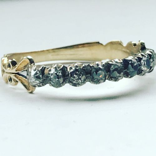A GEORGIAN ETERNITY BAND - ADDITIONAL PHOTO 6