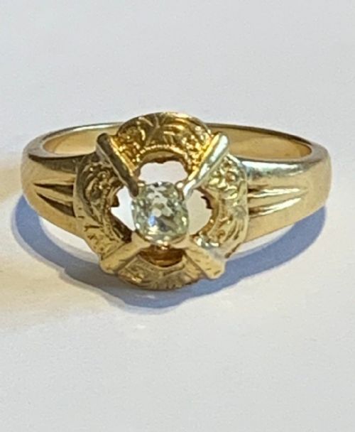 A VICTORIAN DIAMOND RING - ADDITIONAL PHOTO 1