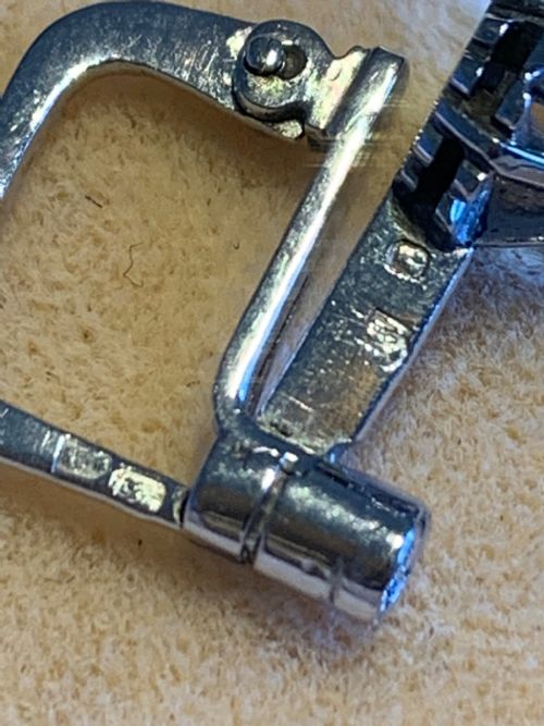 DIAMOND MID CENTURY EARRINGS - ADDITIONAL PHOTO 5