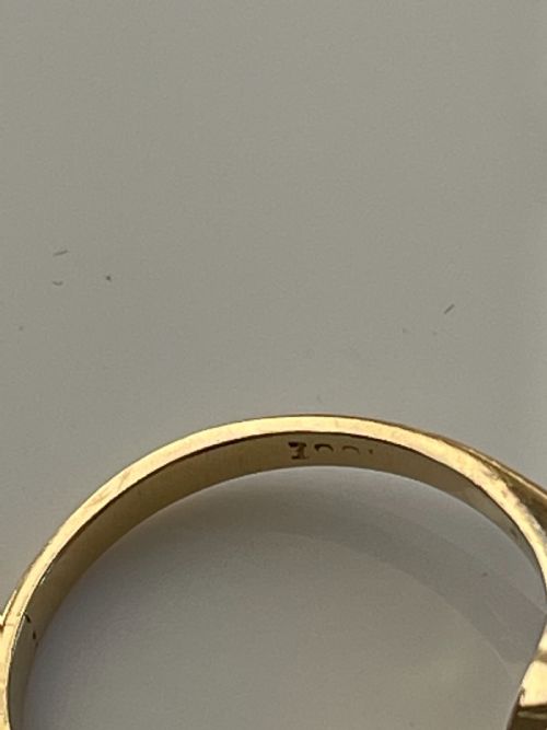 ANTIQUE PEARL AND DIAMOND CLUSTER RING - ADDITIONAL PHOTO 4