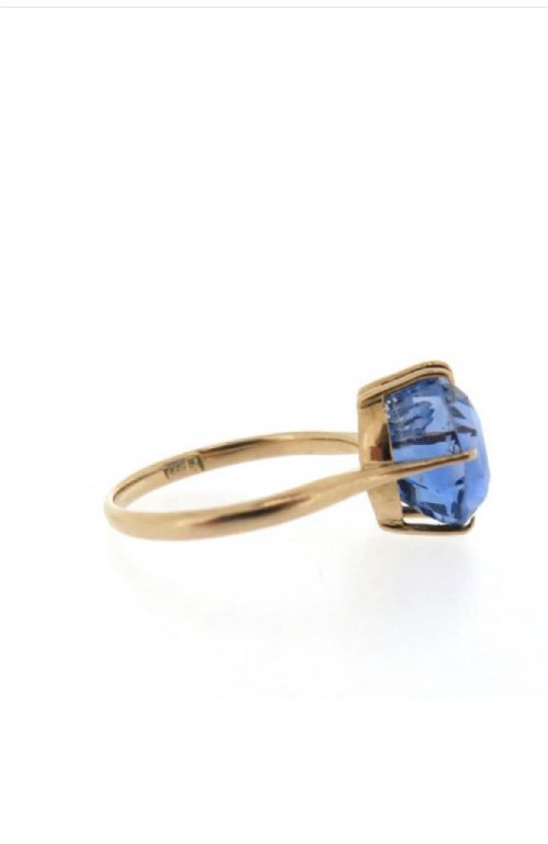NATURAL SAPPHIRE EARLY 20TH CENTURY RING - ADDITIONAL PHOTO 2