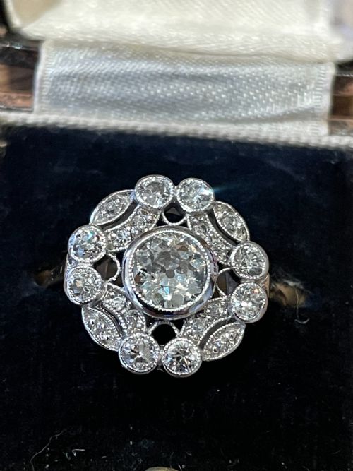 EDWARDIAN DIAMOND RING - ADDITIONAL PHOTO 2